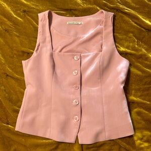 Abercrombie Tailored Square Neck Top